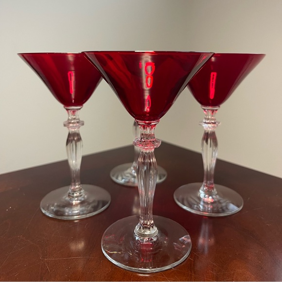 Morgantown Monroe Red Glasses - Picture 10 of 15